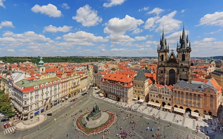 Prague 07 2016 View from Old Town Hall Tower img3