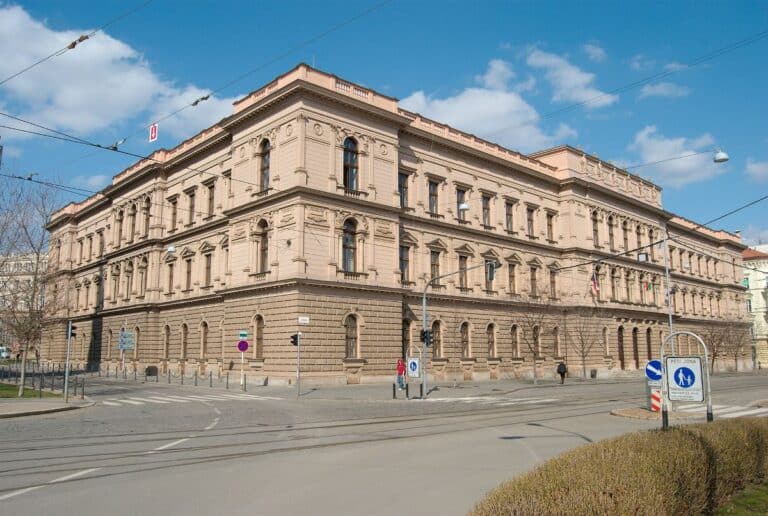 Moravska zemska snemovna dnes Ustavni soud CR 02 1