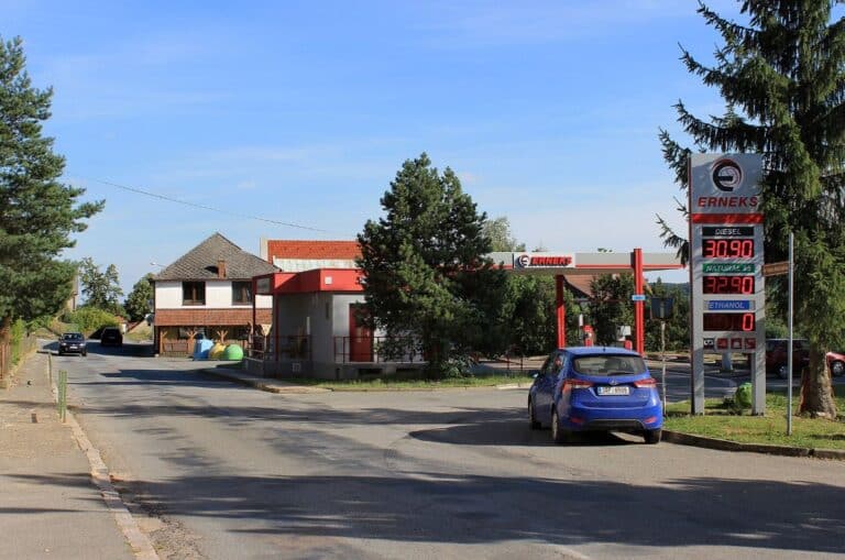 Budislav petrol station